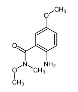 2-amino-N,5-dimethoxy-N-methylbenzamide 214971-09-2