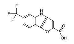 6-(trifluoromethyl)-4H-furo[3,2-b]indole-2-carboxylic acid 80019-61-0