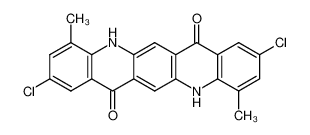2,9-dichloro-4,11-dimethyl-5,12-dihydro-quino[2,3-b]acridine-7,14-dione