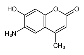 6-amino-7-hydroxy-4-methylchromen-2-one 68047-36-9