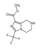 methyl 3-(trifluoromethyl)-5,6,7,8-tetrahydroimidazo[1,5-a]pyrazine-1-carboxylate图片
