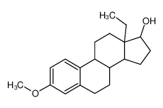 (+/-)-3-Methoxy-13-ethylgona-1,3,5(10)-trien-17β-ol 848-01-1