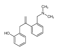 2-[2-[2-[(dimethylamino)methyl]phenyl]prop-2-enyl]phenol 90136-97-3