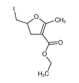 3-ethoxycarbonyl-5-iodomethyl-2-methyl-4,5-dihydrofuran 122132-51-8