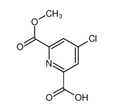4-chloro-6-methoxycarbonylpyridine-2-carboxylic acid 293294-71-0
