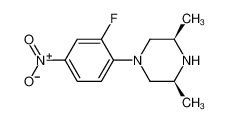 1-(2-fluoro-4-nitrophenyl)-3,5-dimethylpiperazine 866538-93-4