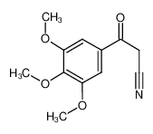 3-oxo-3-(3,4,5-trimethoxyphenyl)propanenitrile 50606-35-4