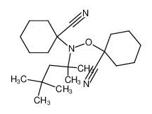 N-(1,1,3,3-tetramethyl-butyl)-N,O-bis-(1-cyano-cyclohexyl)-hydroxylamin 220058-04-8