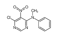 6-chloro-N-methyl-5-nitro-N-phenylpyrimidin-4-amine 54660-13-8