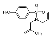4-methyl-N-(2-methylprop-2-enyl)-N-prop-2-enylbenzenesulfonamide 594858-64-7