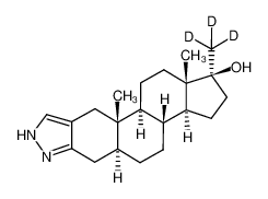 羟甲雄烷吡唑-D3