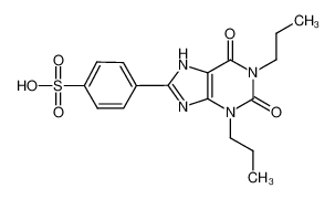 1,3-二丙基-8-p-硫化苯基黄嘌呤