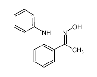 1246849-39-7 (E)-1-(2-(phenylamino)phenyl)ethanone oxime