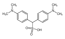 bis-(4-dimethylamino-phenyl)-methanesulfonic acid 81-18-5
