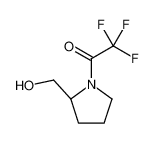 2,2,2-trifluoro-1-[(2S)-2-(hydroxymethyl)pyrrolidin-1-yl]ethanone 186202-18-6