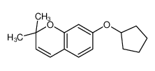 94243-83-1 7-cyclopentyloxy-2,2-dimethylchromene