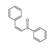 (+/-)S-(Z)-2-phenyl-1-(phenylsulfinyl)ethene 40110-65-4