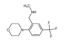 N-甲基-2-吗啉-5-(三氟甲基)苄胺