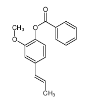 2-Methoxy-4-prop-1-enylphenyl benzoate 4194-00-7