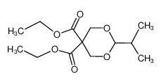 diethyl 2-propan-2-yl-1,3-dioxane-5,5-dicarboxylate 35113-48-5