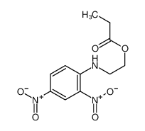 2-(2,4-dinitroanilino)ethyl propanoate 56820-36-1
