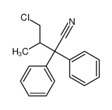4-Chloro-3-methyl-2,2-diphenylbutanenitrile 133132-74-8