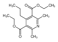 diethyl 2,6-dimethyl-4-propylpyridine-3,5-dicarboxylate 70298-14-5