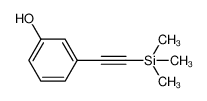 3-(2-trimethylsilylethynyl)phenol 388061-72-1