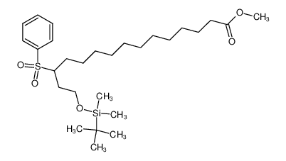 121942-45-8 structure, C28H50O5SSi