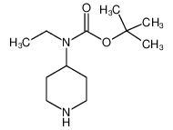 tert-butyl N-ethyl-N-piperidin-4-ylcarbamate 313977-45-6