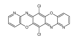 6,13-dichloro-dipyrido[2,3-e,2',3'-e']benzo[1,2-b,4,5-b']bis[1,4]oxazine 32616-40-3
