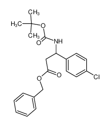 3-N-Boc-氨基-3-(4-氯苯基)丙酸苄酯