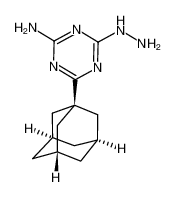 4-(1-adamantyl)-6-hydrazinyl-1,3,5-triazin-2-amine 175204-75-8