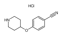 4-piperidin-4-yloxybenzonitrile,hydrochloride 333954-90-8