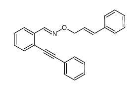 (E)-2-(phenylethynyl)benzaldehyde O-cinnamyl oxime 1159003-30-1