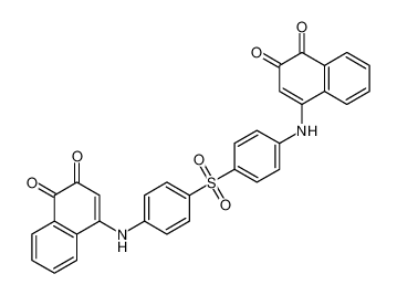 26803-18-9 structure, C32H20N2O6S