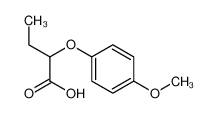 2-(4-methoxyphenoxy)butanoic acid 67648-60-6