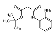 tert-butyl 2-(2-aminophenyl)sulfinamoylacetate 95778-74-8