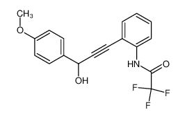 148564-94-7 structure, C18H14F3NO3