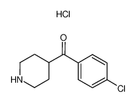 (4-Chlorophenyl)(4-piperidinyl)methanone hydrochloride 55695-51-7