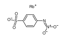 109985-33-3 structure, C6H4N2O5RbS-