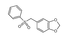 82895-48-5 1,2-methylenedioxy-4-(phenylsulfonylmethyl)benzene