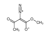 2-diazonio-1-methoxy-3-oxobut-1-en-1-olate 24762-04-7