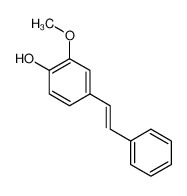 3391-75-1 2-甲氧基-4-(2-苯乙烯基)苯酚
