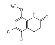 5,6-dichloro-8-methoxy-3,4-dihydrocarbostyril 72565-98-1