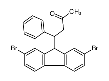 90033-39-9 4-(2,7-dibromo-9H-fluoren-9-yl)-4-phenylbutan-2-one