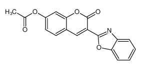 3-(2-苯并噁唑)乙酸伞形酯