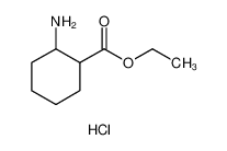 Cyclohexanecarboxylic acid, 2-amino-, ethyl ester, hydrochloride (1:1) 90950-07-5
