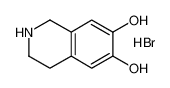 1,2,3,4-tetrahydroisoquinolin-2-ium-6,7-diol 52768-23-7