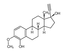 (17beta)-17-乙炔基-3-甲氧基雌甾-1,3,5(10)-三烯-4,17-二醇